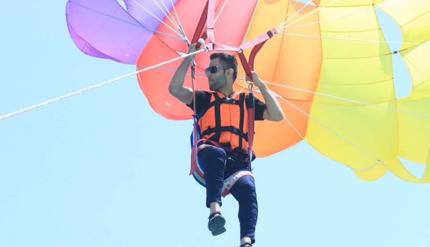 Parasailing in Andaman Islands