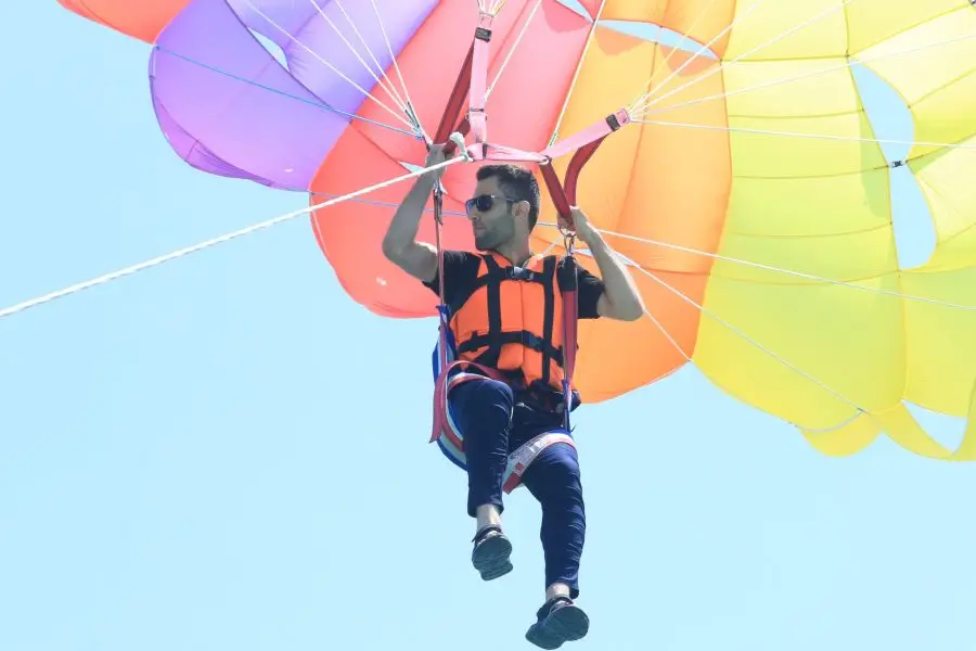 Parasailing in Andaman Islands