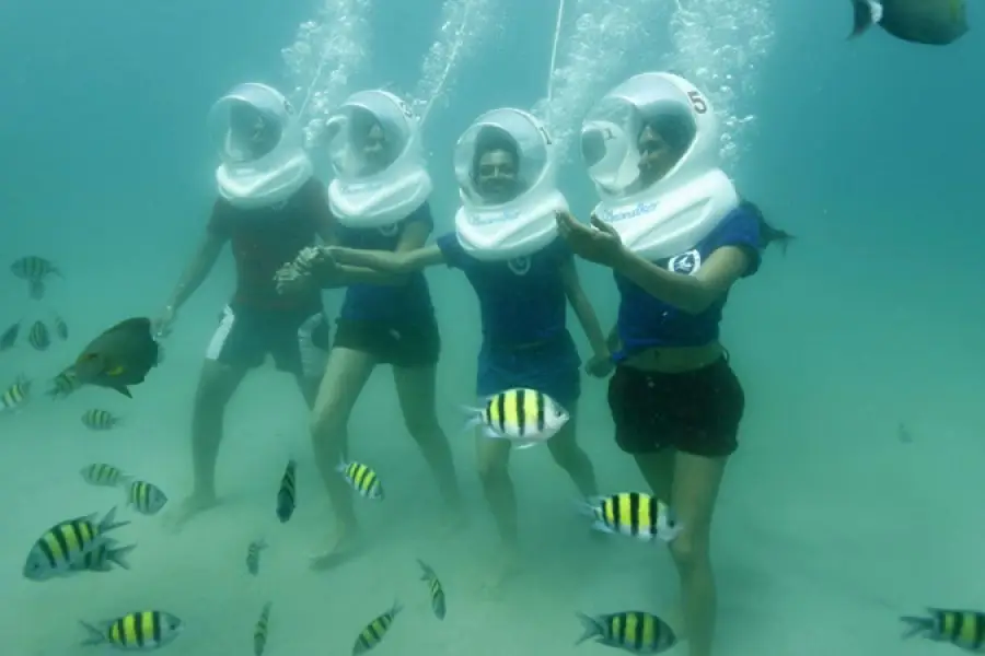 Sea Walking in the Andaman Islands